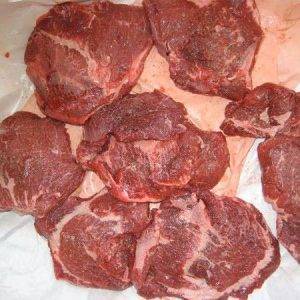 Frozen Buffalo Cheek Meat - Cooperativa Central Aurora Alimentos Frozen Buffalo Cheek Meat